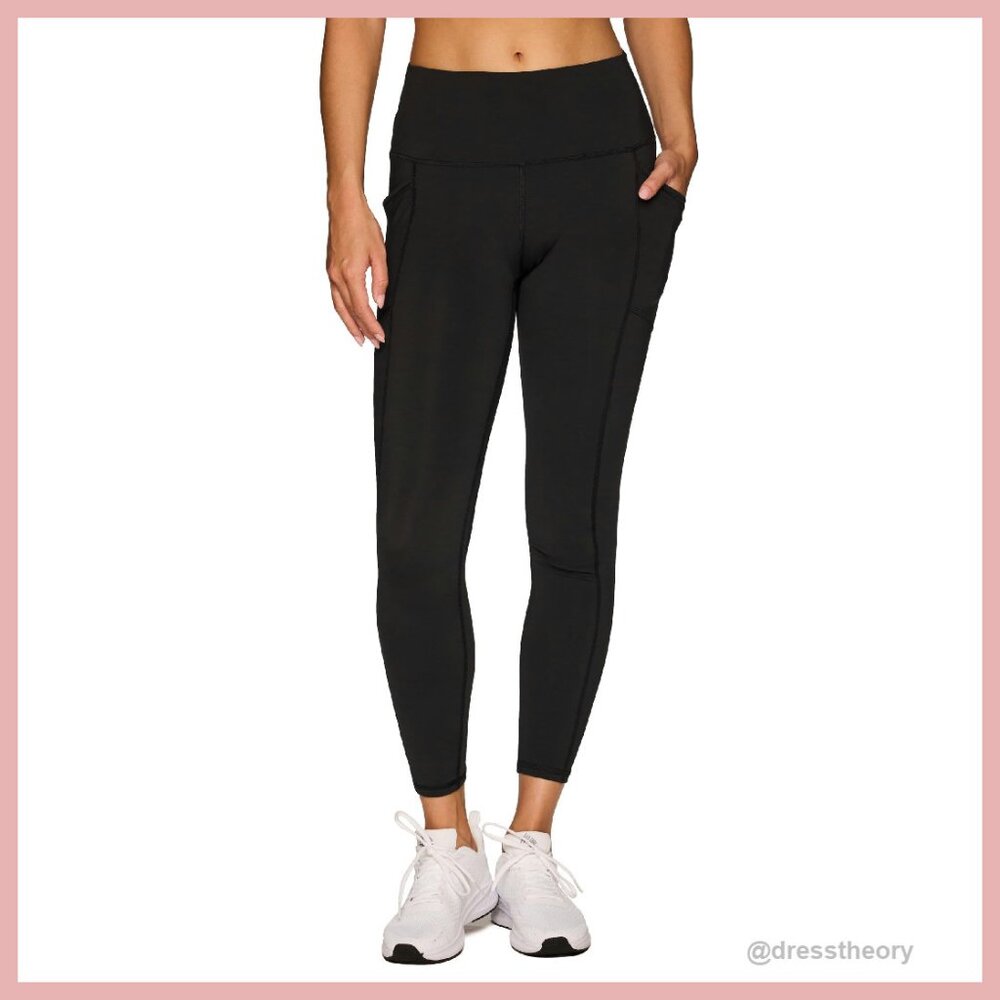 High Waisted Squat Proof Yoga Leggings With Pockets - Moisture Wicking